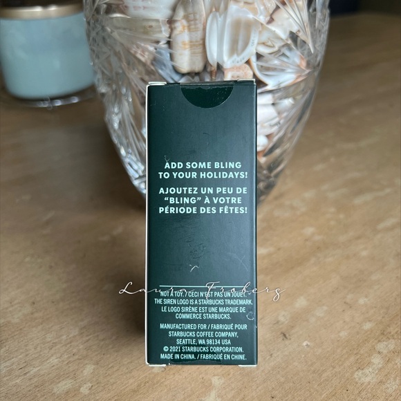 Starbucks Icy Studded Keychain Ornament - Picture 2 of 3